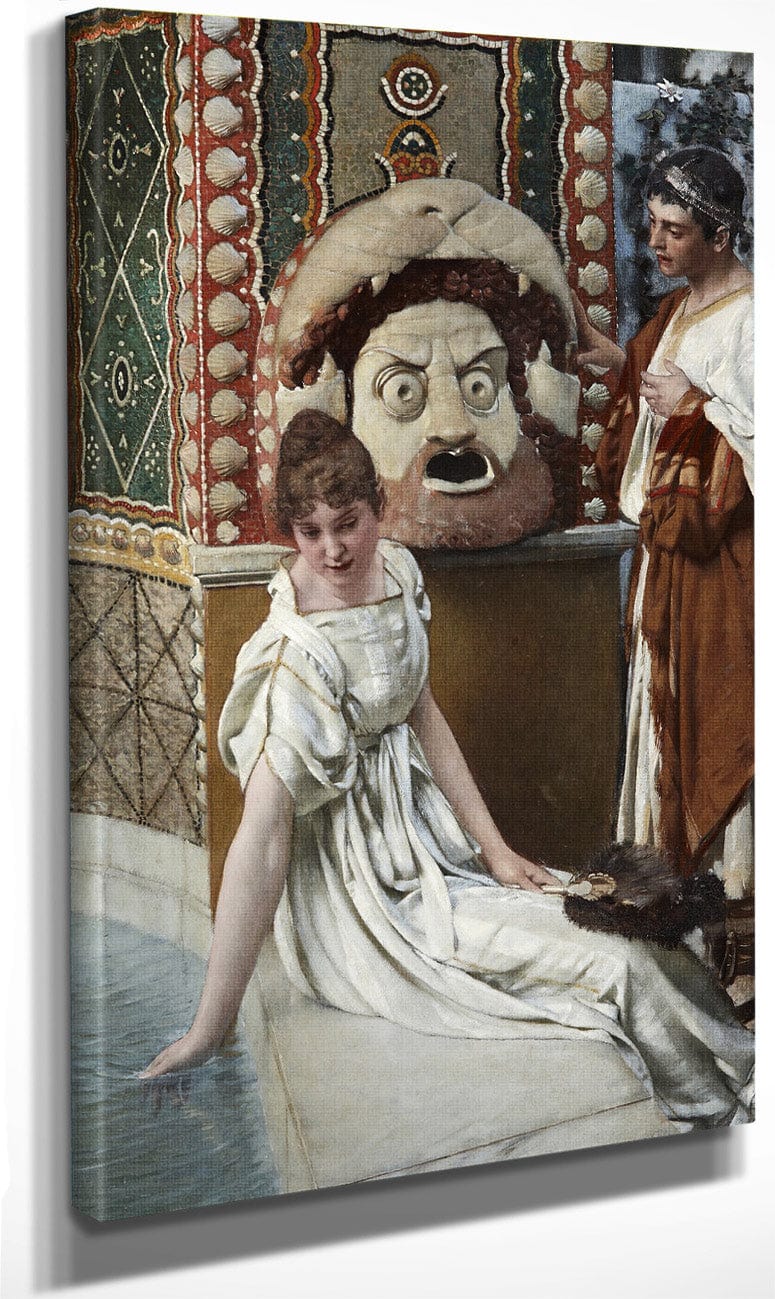 The Sole Witness 1898 By Adolf Hiremy Hirschl Fine Art Print