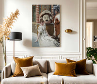 The Sole Witness 1898 By Adolf Hiremy Hirschl Fine Art Print