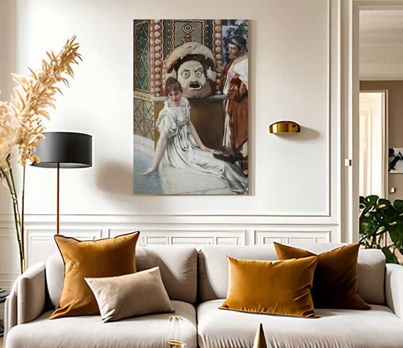 The Sole Witness 1898 By Adolf Hiremy Hirschl Fine Art Print