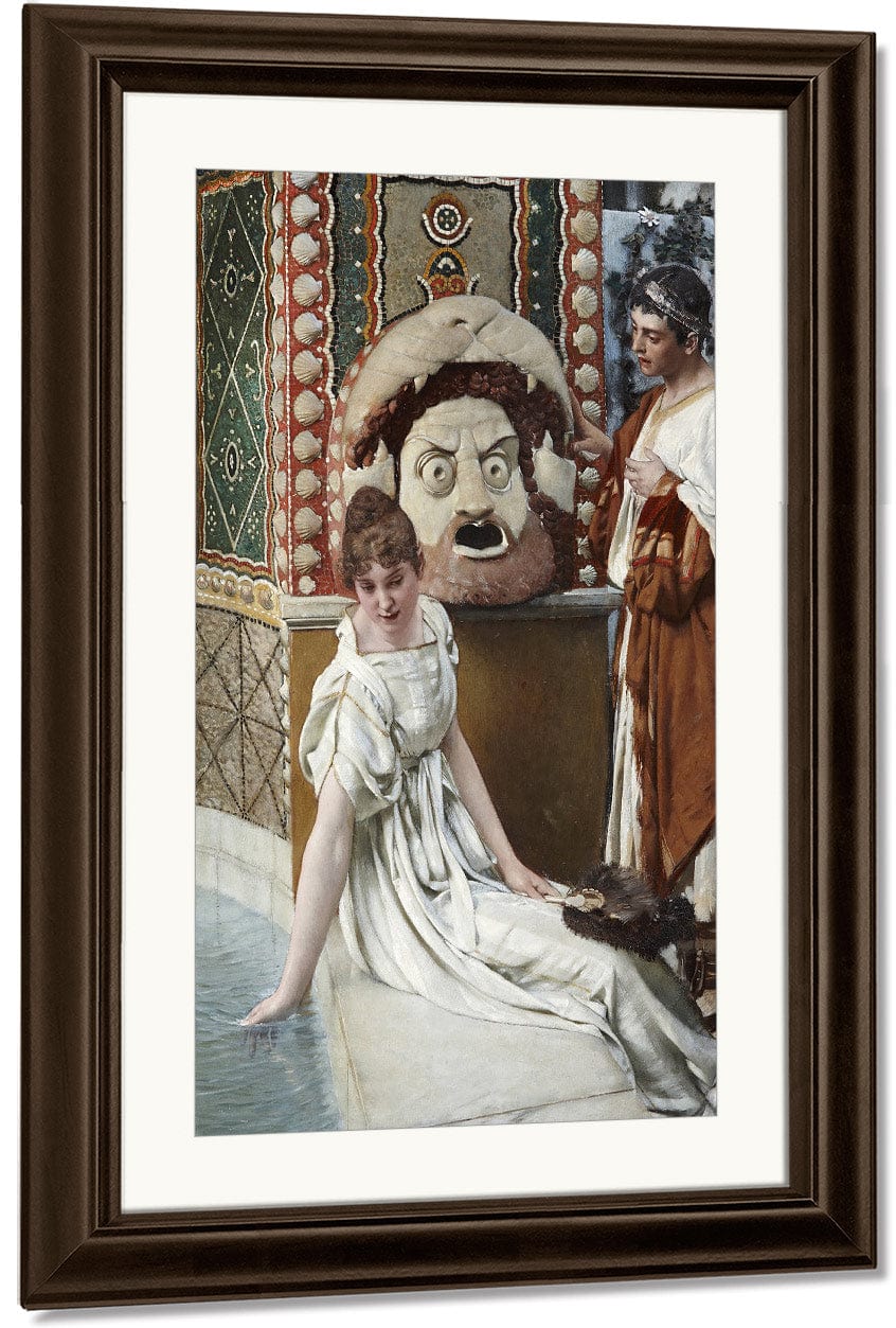 The Sole Witness 1898 By Adolf Hiremy Hirschl Fine Art Print