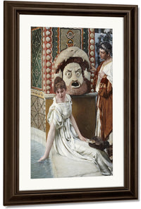 The Sole Witness 1898 By Adolf Hiremy Hirschl Fine Art Print