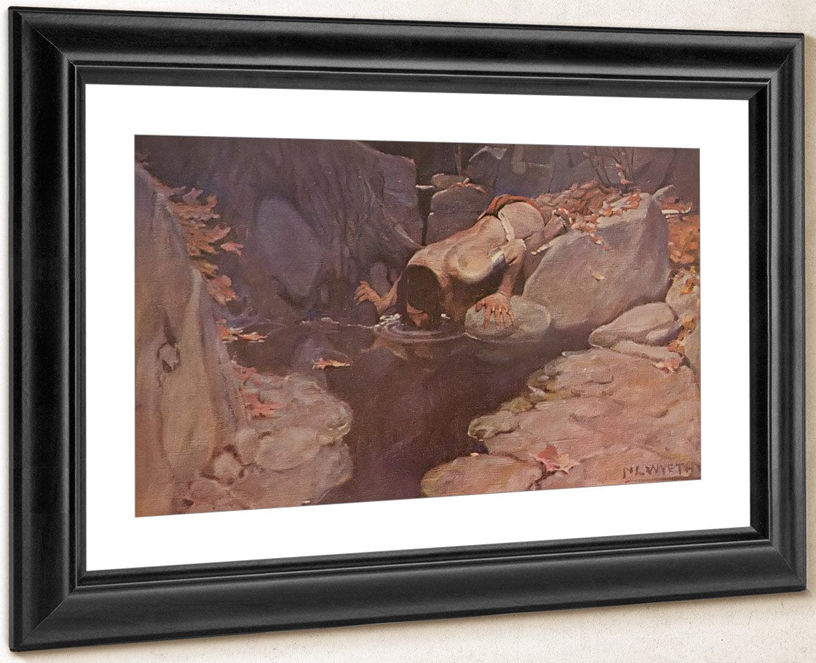 The Solitude Series By NC Wyeth Fine Art Print