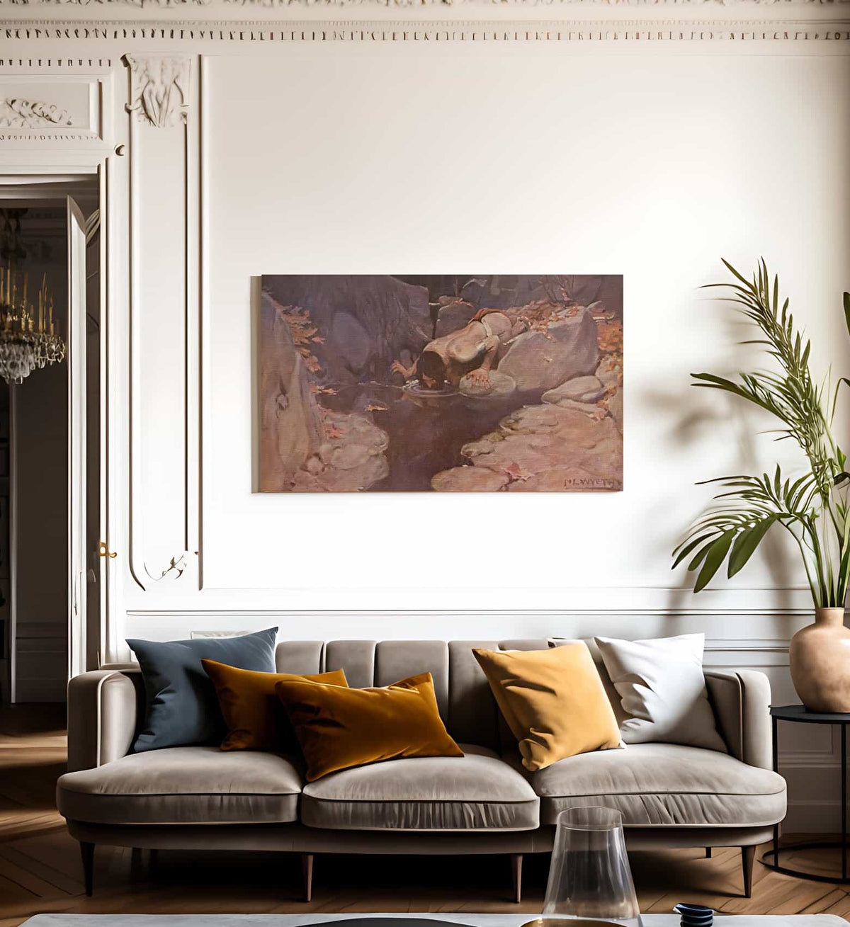 The Solitude Series By NC Wyeth Fine Art Print