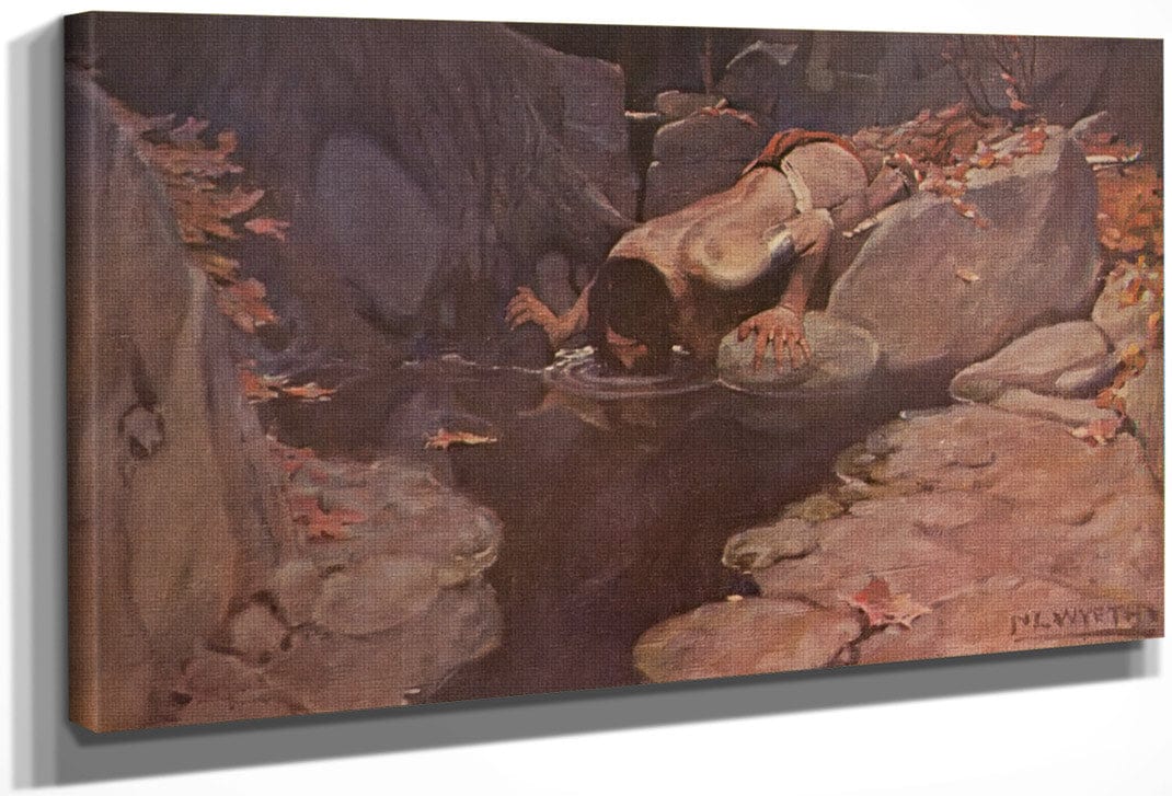 The Solitude Series By NC Wyeth Fine Art Print