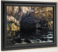 The Source Of The Loue By Gusave Courbet Fine Art Print