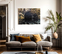 The Source Of The Loue By Gusave Courbet Fine Art Print