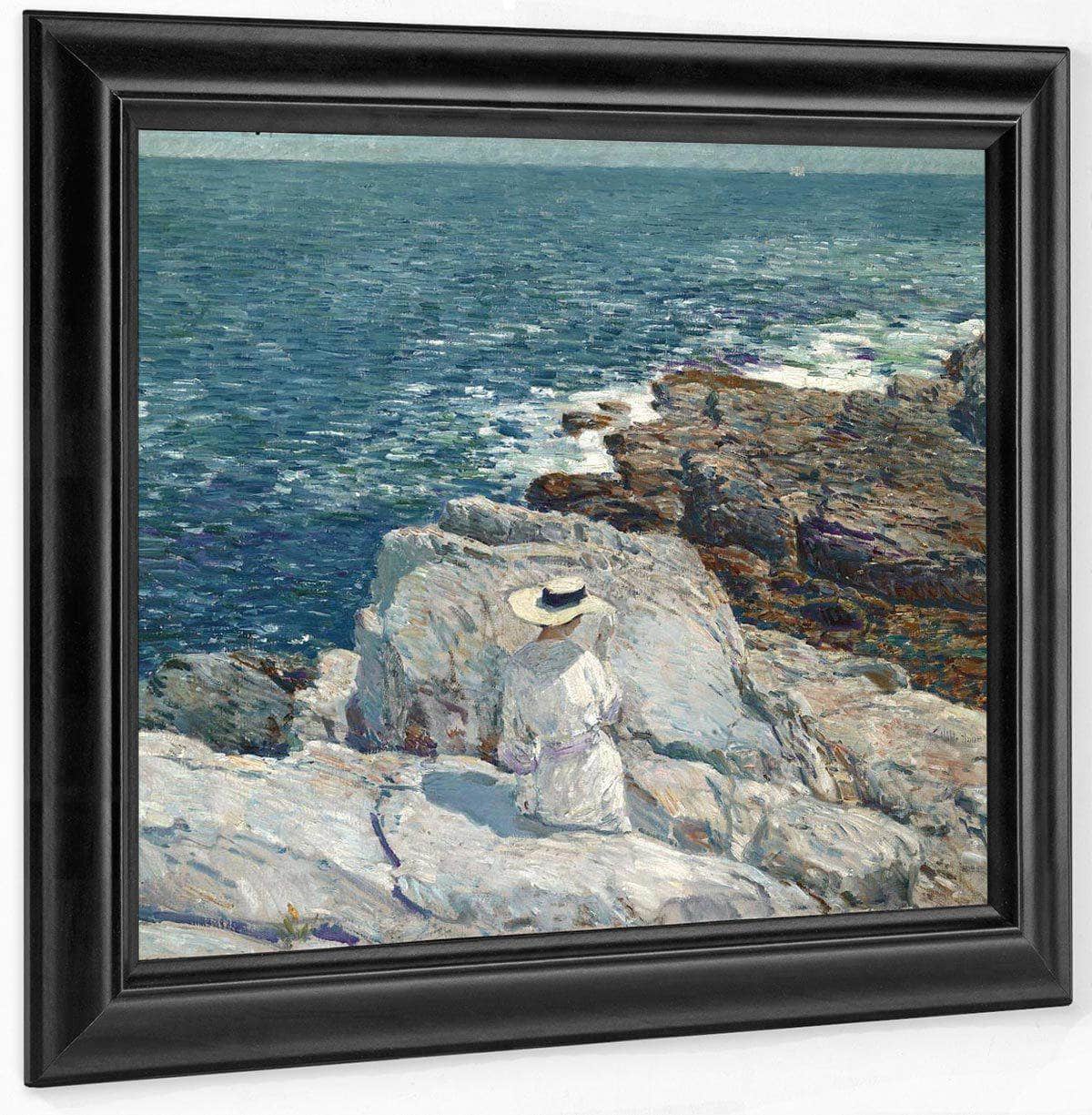 The South Ledges, Appledore By Childe Hassam Fine Art Print