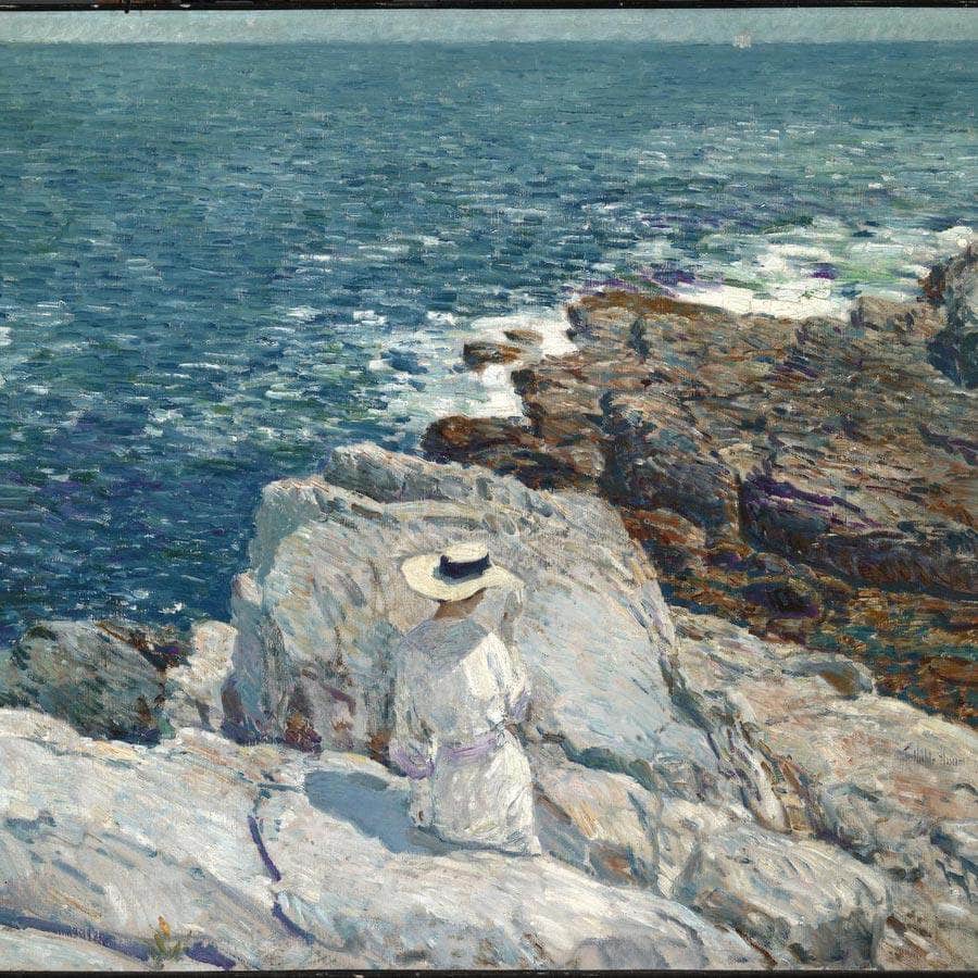 The South Ledges, Appledore By Childe Hassam Fine Art Print