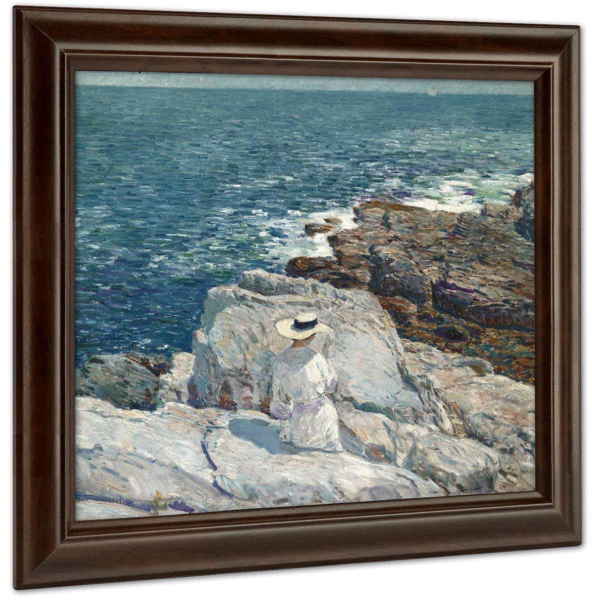 The South Ledges, Appledore By Childe Hassam Fine Art Print