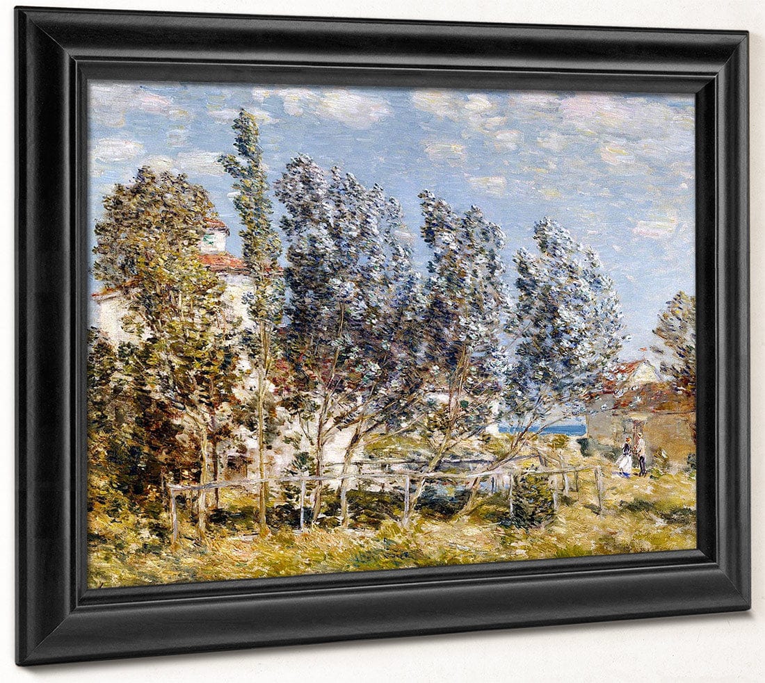 The Southwest Wind By Childe Hassam Fine Art Print