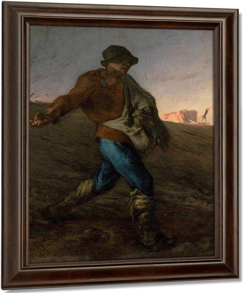 The Sower By Jean Francois Millet Fine Art Print