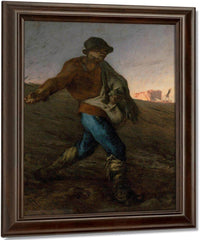 The Sower By Jean Francois Millet Fine Art Print