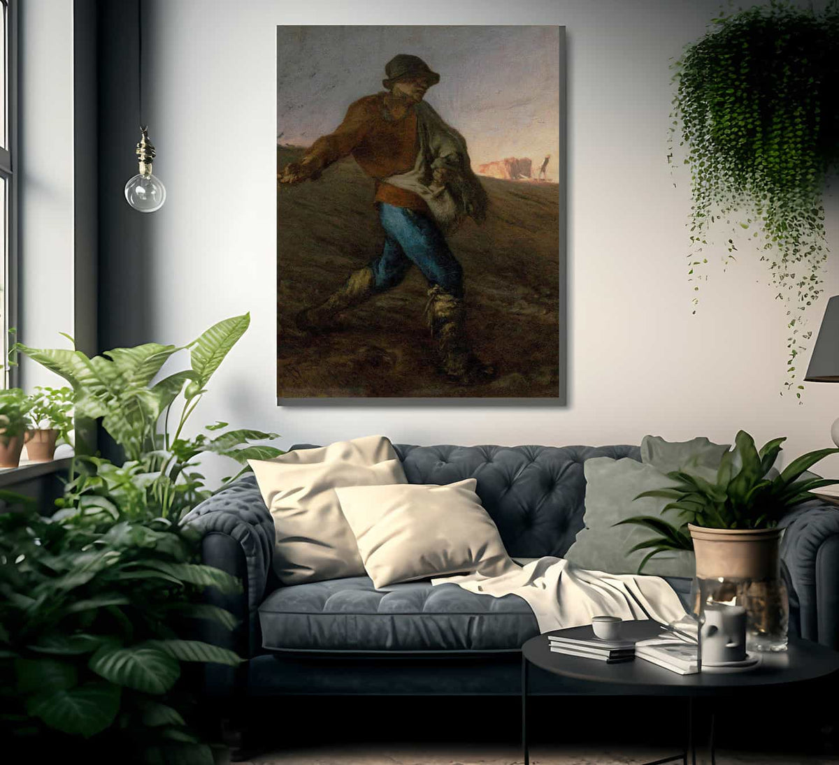 The Sower By Jean Francois Millet Fine Art Print