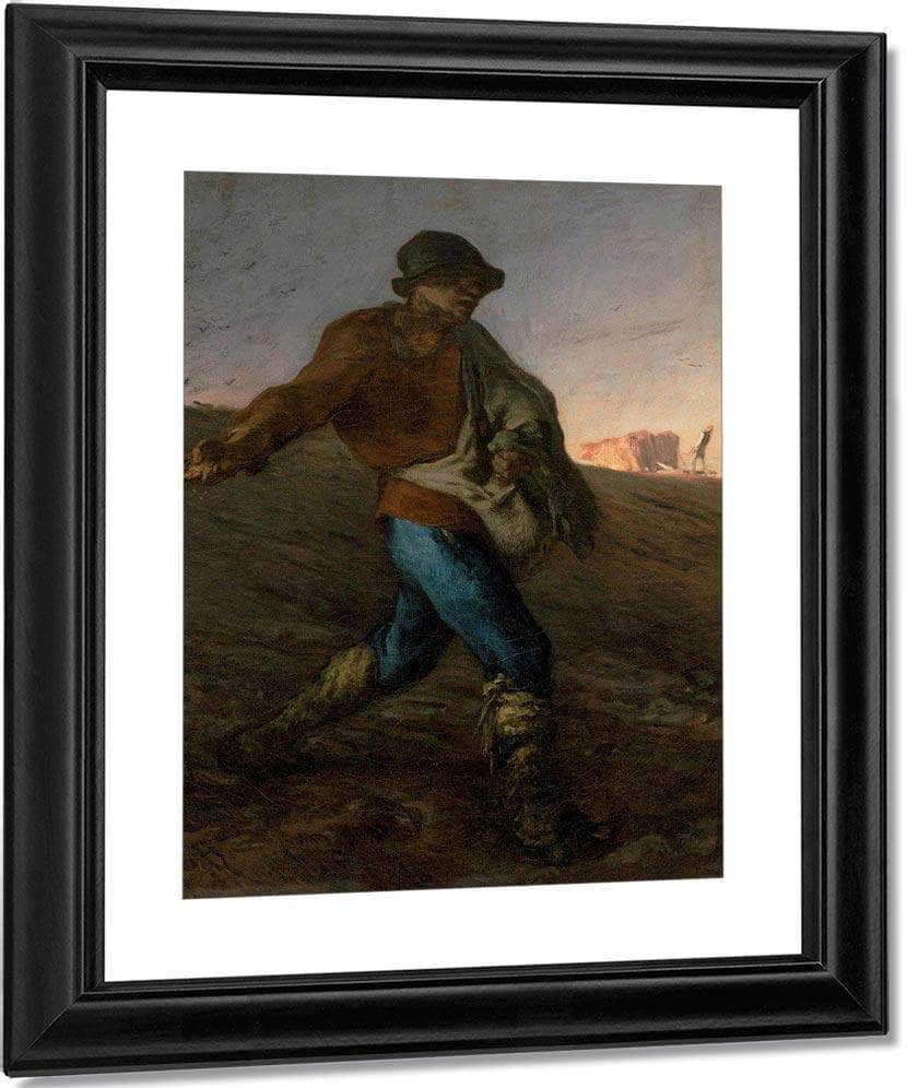 The Sower By Jean Francois Millet Fine Art Print