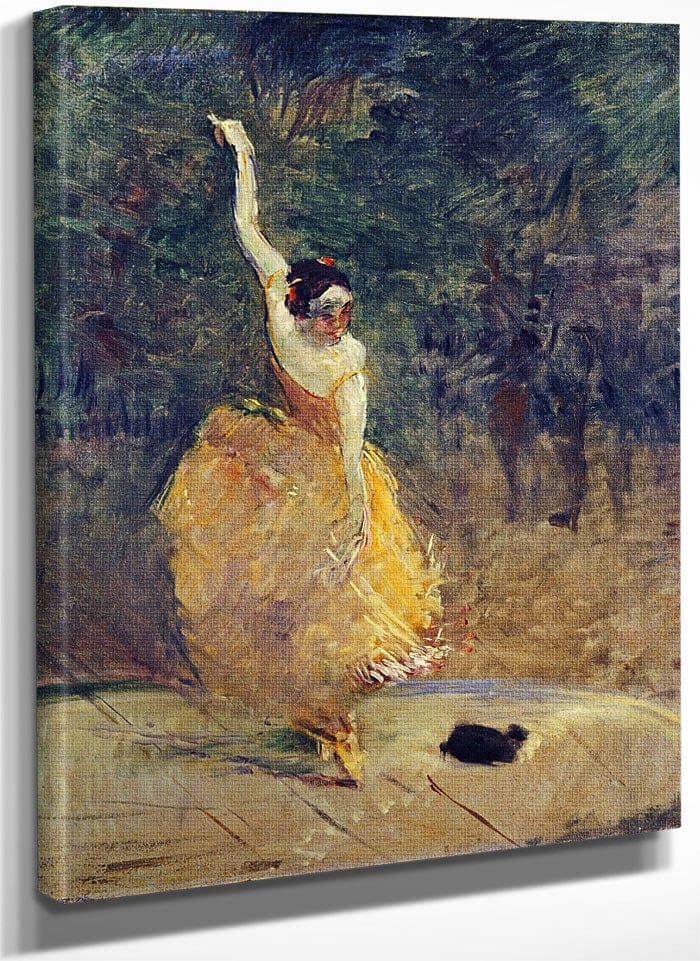 The Spanish Dancer By Henri Marie Raymond De Toulouse Lautrec Monfa Fine Art Print