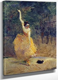 The Spanish Dancer By Henri Marie Raymond De Toulouse Lautrec Monfa Fine Art Print