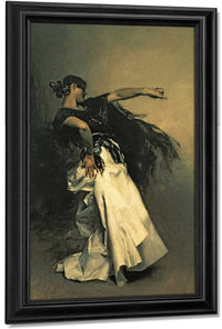 The Spanish Dancer, Study For 'El Jaleo' By John Singer Sargent Fine Art Print