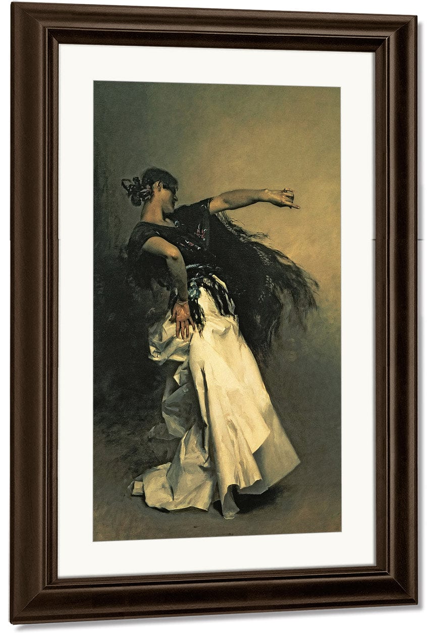 The Spanish Dancer, Study For 'El Jaleo' By John Singer Sargent Fine Art Print