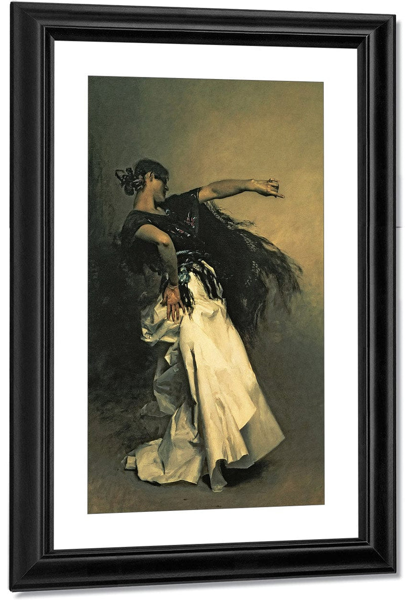 The Spanish Dancer, Study For 'El Jaleo' By John Singer Sargent Fine Art Print