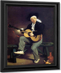 The Spanish Singer 1860 Oil On Canvas 14730X11430Mm Metropolitan Museum Of Art By Edouard Manet Fine Art Print