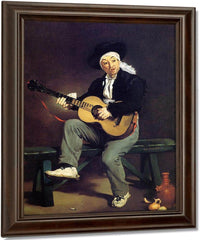 The Spanish Singer 1860 Oil On Canvas 14730X11430Mm Metropolitan Museum Of Art By Edouard Manet Fine Art Print