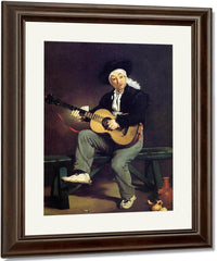 The Spanish Singer 1860 Oil On Canvas 14730X11430Mm Metropolitan Museum Of Art By Edouard Manet Fine Art Print