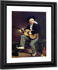 The Spanish Singer 1860 Oil On Canvas 14730X11430Mm Metropolitan Museum Of Art By Edouard Manet Fine Art Print