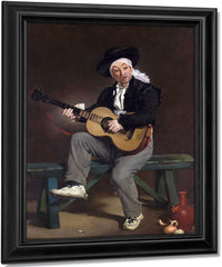 The Spanish Singer By Edouard Manet Fine Art Print