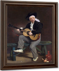 The Spanish Singer By Edouard Manet Fine Art Print