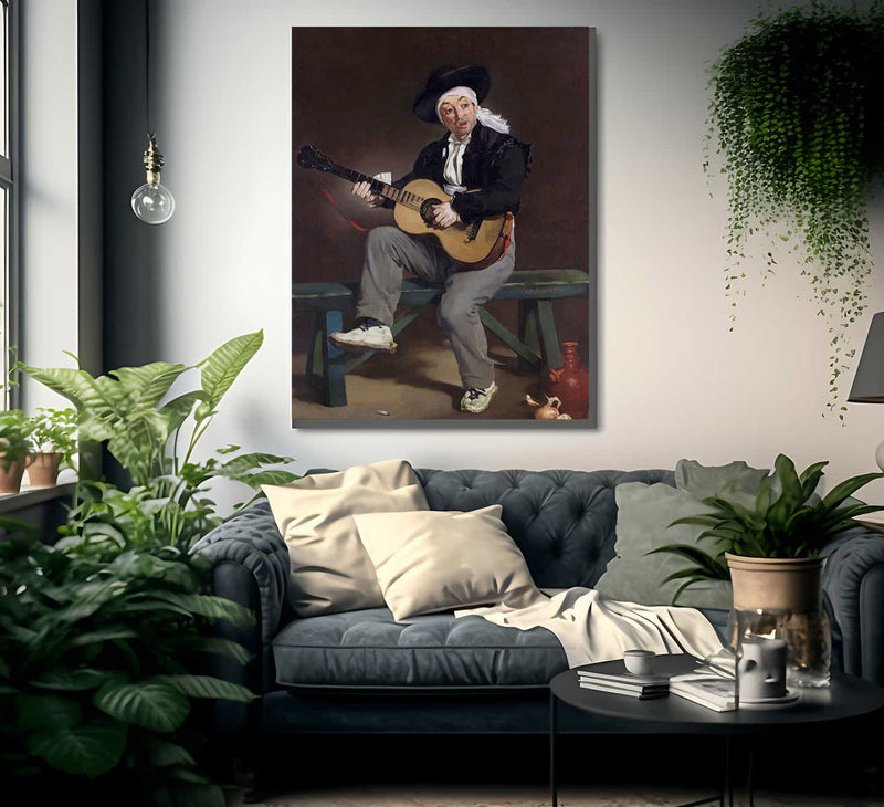 The Spanish Singer By Edouard Manet Fine Art Print