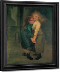 The Spielers By George Luks Fine Art Print