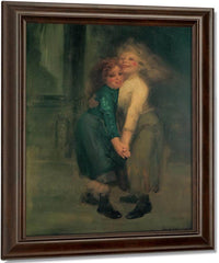 The Spielers By George Luks Fine Art Print