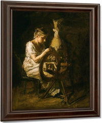 The Spinner By Thomas Eakins Fine Art Print