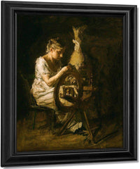 The Spinner By Thomas Eakins Fine Art Print