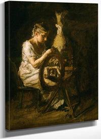 The Spinner By Thomas Eakins Fine Art Print