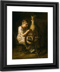 The Spinner By Thomas Eakins Fine Art Print