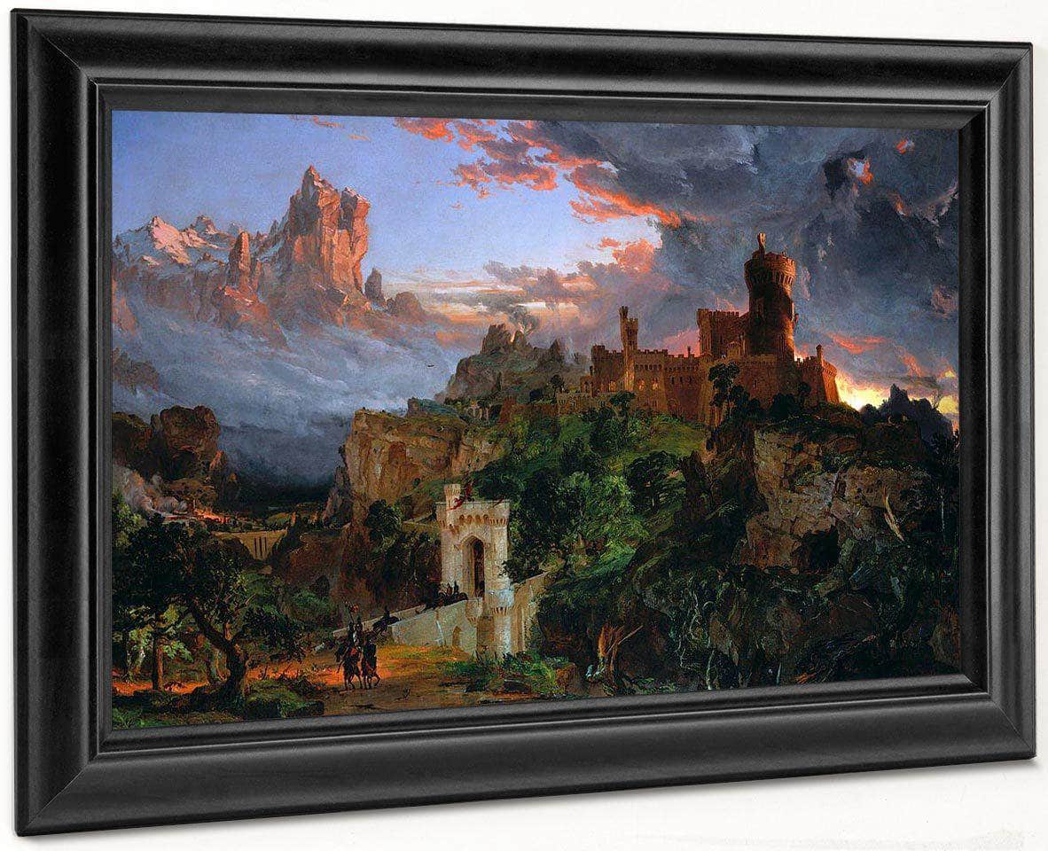 The Spirit Of War By Cropsey Jasper Francis Fine Art Print