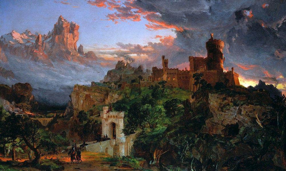 The Spirit Of War By Cropsey Jasper Francis Fine Art Print