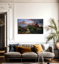 The Spirit Of War By Cropsey Jasper Francis Fine Art Print