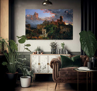 The Spirit Of War By Cropsey Jasper Francis Fine Art Print