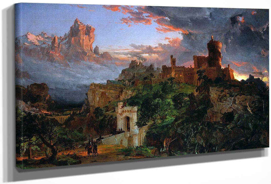 The Spirit Of War By Cropsey Jasper Francis Fine Art Print