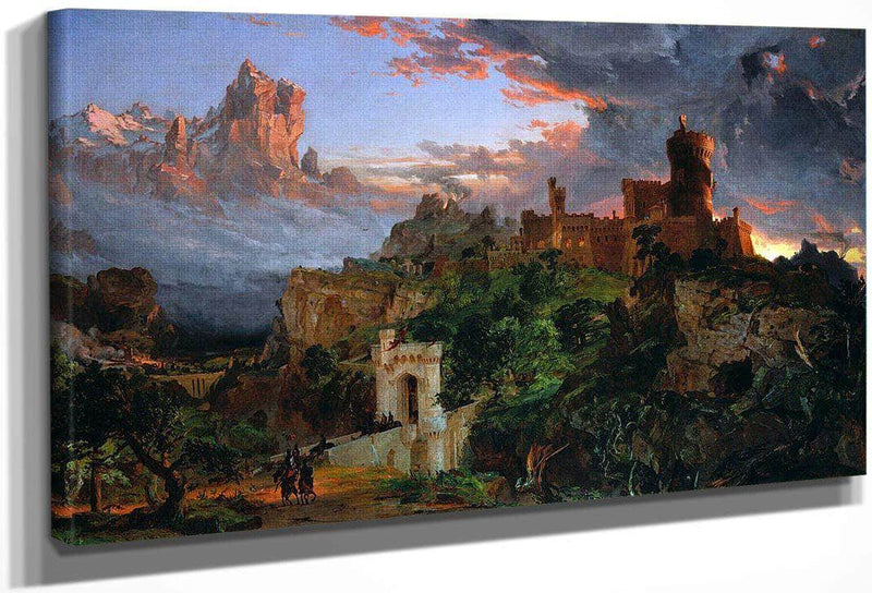 The Spirit Of War By Cropsey Jasper Francis Fine Art Print