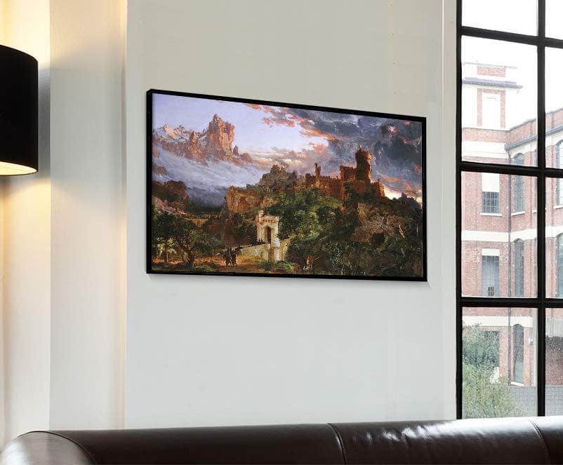 The Spirit Of War Painting Jasper Francis Cropsey Canvas Art Fine Art Print