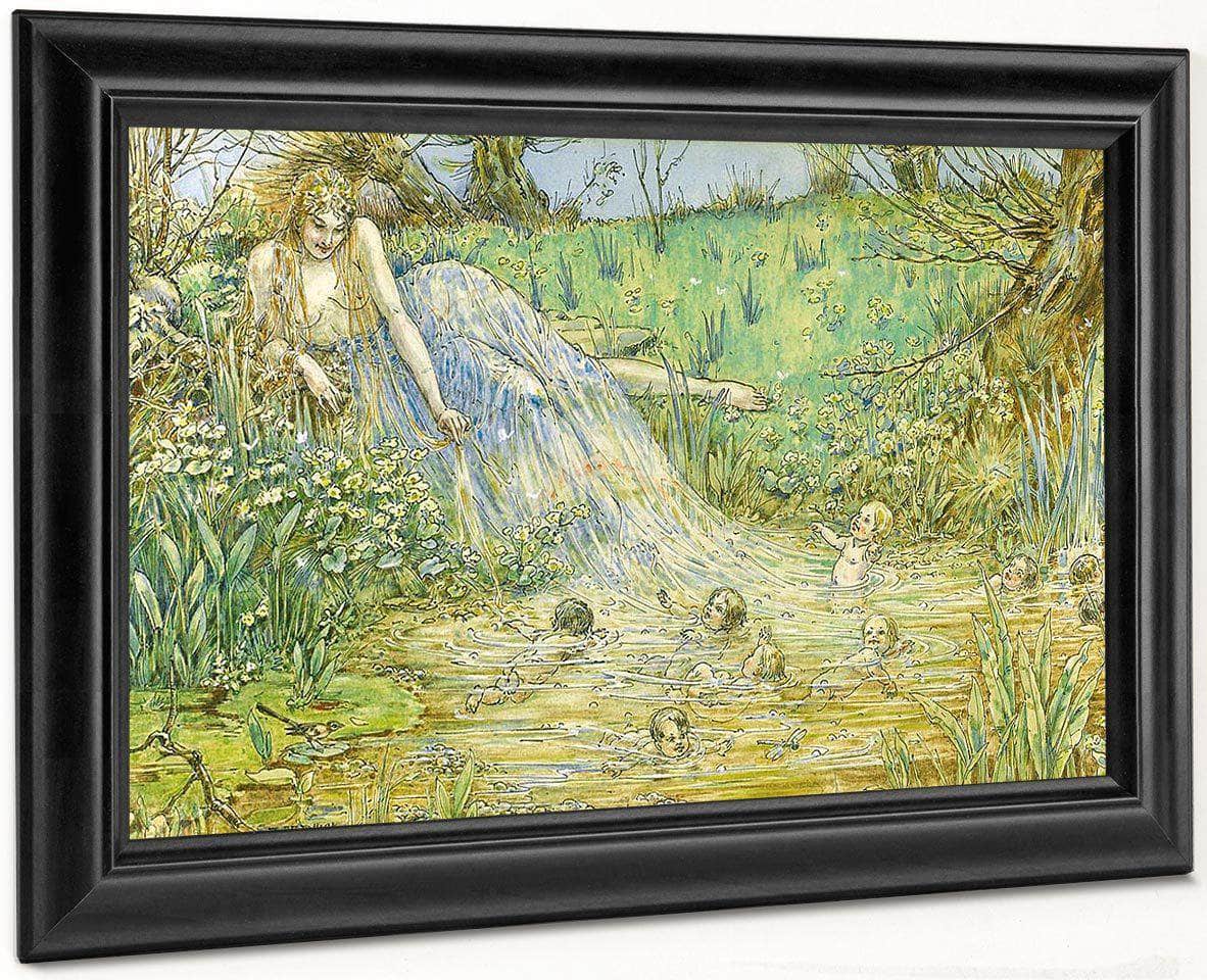 The Spring By William Henry Walker Fine Art Print