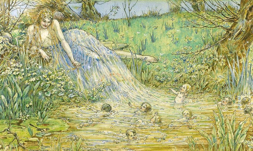 The Spring By William Henry Walker Fine Art Print