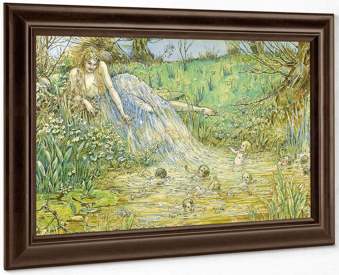 The Spring By William Henry Walker Fine Art Print