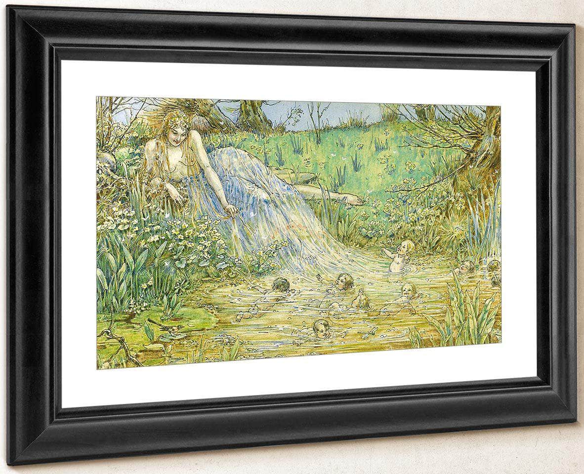 The Spring By William Henry Walker Fine Art Print