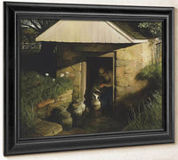 The Spring House By N.C. Wyeth Fine Art Print