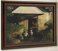 The Spring House By N.C. Wyeth Fine Art Print