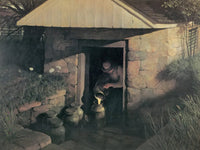 The Springhouse By NC Wyeth Fine Art Print